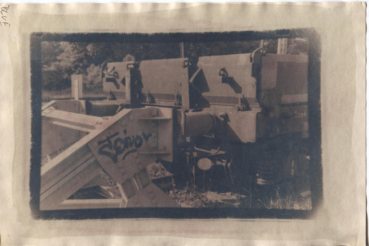 Toned 2+1 Blue Sheet Cyanotype Toned 2+1 Blue Sheet Cyanotype